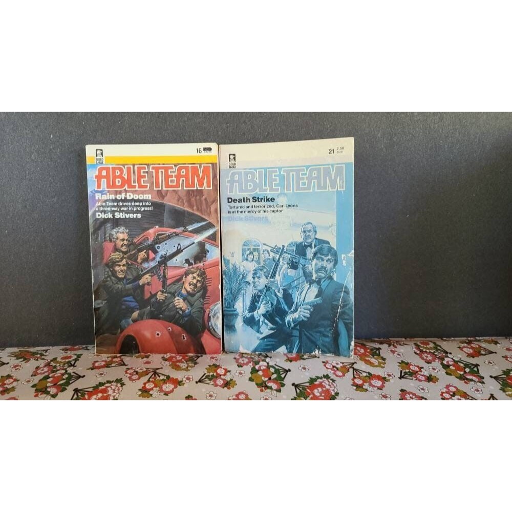 Able Team #16; Rain of Doom and #21; Death Strike
